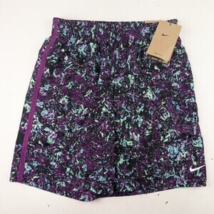 Nike Purple and Black Athletic Shorts